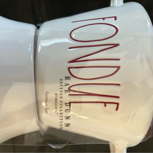 NWT Rae Dunn Fondue Set - Picture 7 of 10